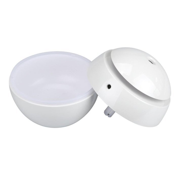 Ecurson LED Touch Wooden Aroma Ultrasonic Humidifier USB Essential Oil Diffuser Cute Round Home Office Air Purifier... N16