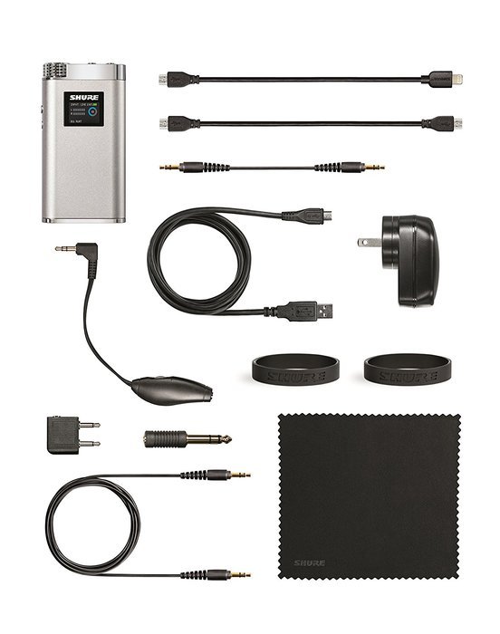 Shure SHA900 Portable Listening Amplifier with USB DAC and Customizable EQ Control