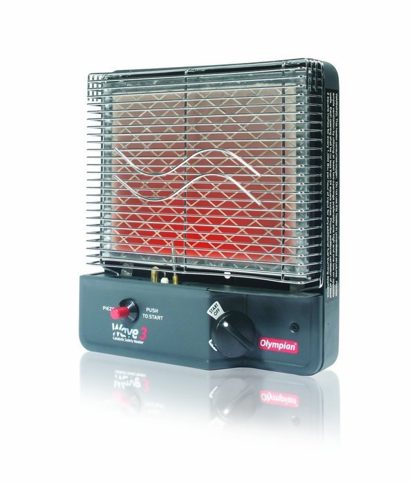 Camco 57331 Olympian Wave-3 3000 BTU LP Gas Catalytic Heater