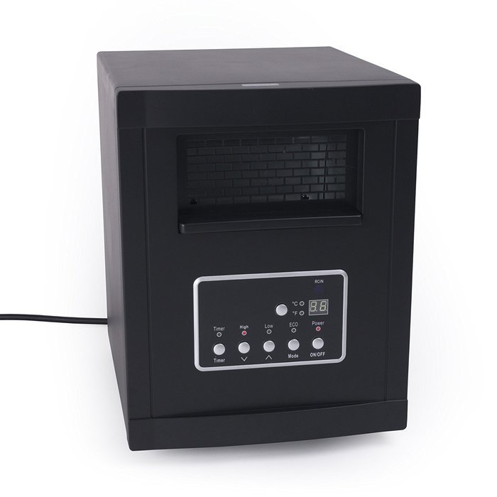 Green Peak 6 Element Large Room Heater w/ Remote Control N5