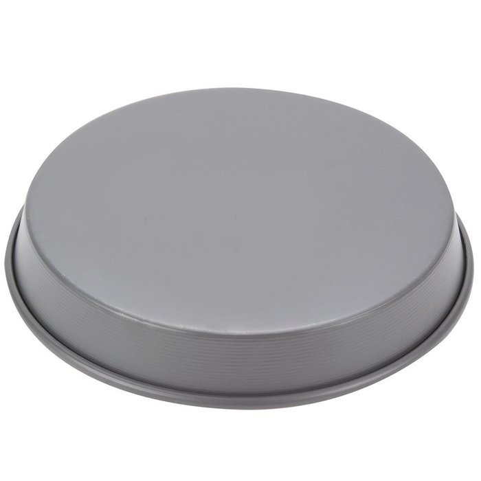 American Metalcraft HC90181.5 18" x 1 1/2" Hard Coat Anodized Aluminum Tapered / Nesting Pizza Pan