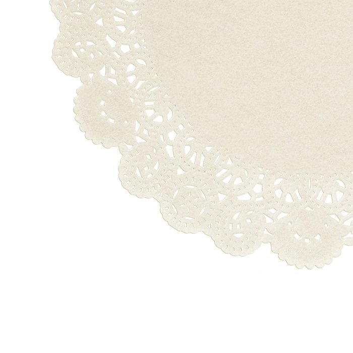 Sweet Creations 72 Count Round Lace Paper Doilies, Assorted Sizes