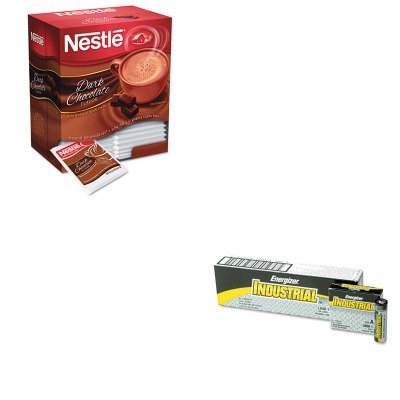 KITEVEEN91NES70060 - Value Kit - Nestle Instant Hot Cocoa Mix (NES70060) and Energizer Industrial Alkaline Batteries...