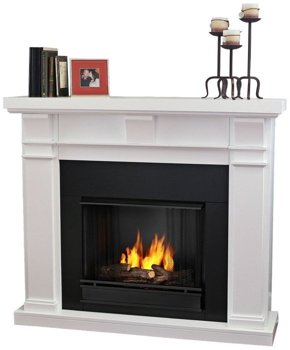 Real Flame Porter Electric Fireplace White N2