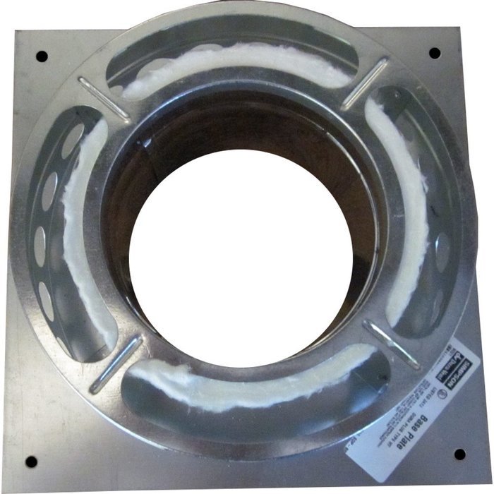 US Stove SDV6 Chimney Adapter for 1600EF Simpson Duravent Pipe N3