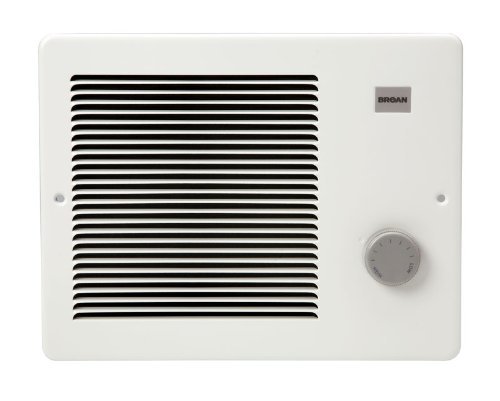 Broan 178 Wall Heater, 1000/2000 Watt 240 VAC, White Painted Grille N4