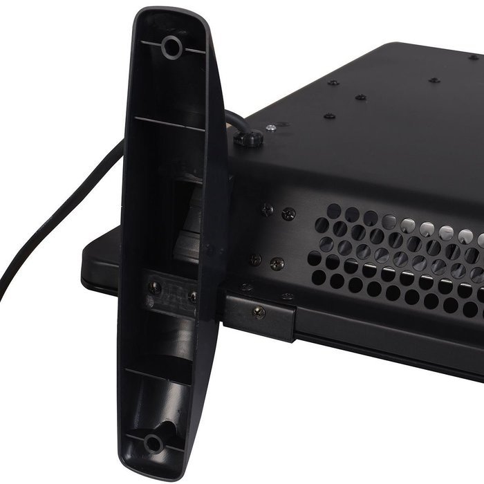 MasterPanel - 1500W LCD Glass Panel Heater Wall Mount Silent Energy Saving Compact Black#TP3297