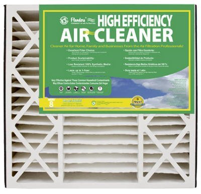 20x25x4, Percisionaire Air Cleaner Merv 8, 82655.0452025, Pack2