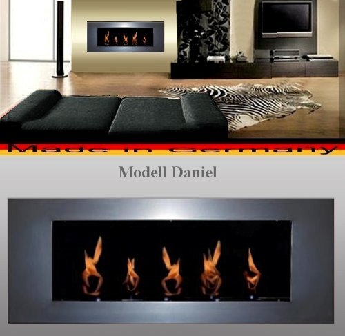 Gel + Ethanol Fire-Places Bio Ethanol Firep Place Model Daniel Red N4