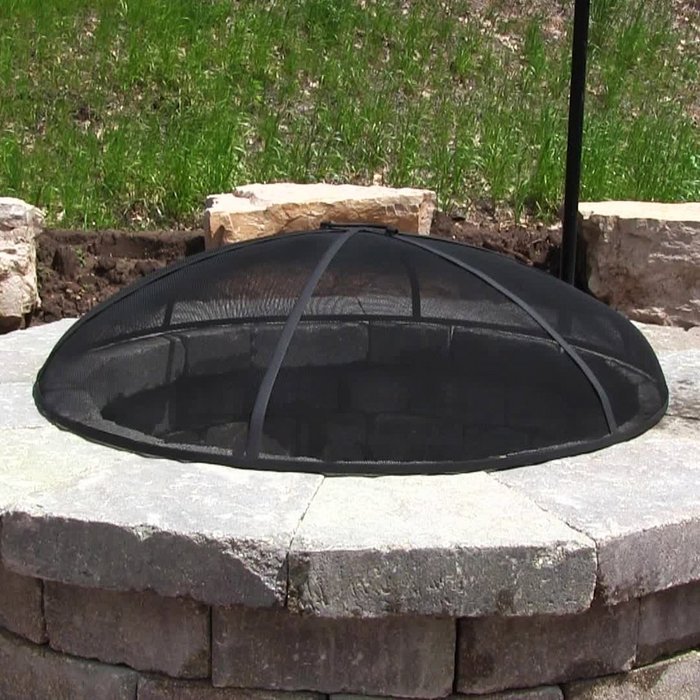 Sunnydaze 24-Inch Diameter Fire Pit Spark Screen