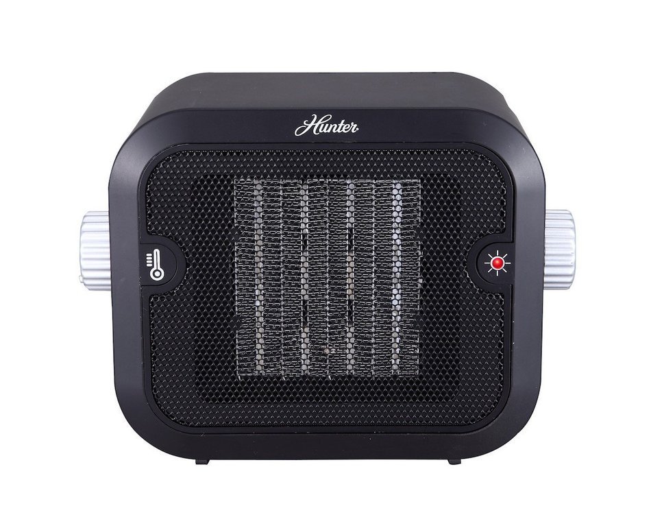 Hunter PC-003BK Retro Ceramic Space Heater (Black) N2