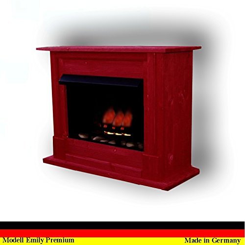 Gel + Ethanol Fire-Places Emily Premium - Inclusive 21-Piece Accessory Set Oak N2