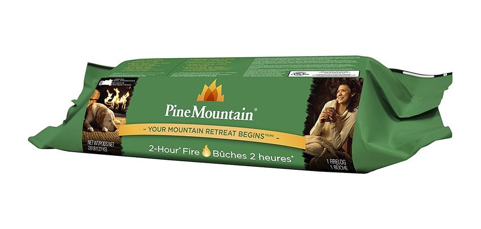 Pine Mountain Traditional Firelog, 3-Hour Burn Time, 6 Logs N11