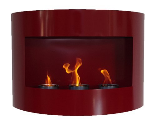 Riviera Basic Red - Bio-ethanol Fireplace Heater
