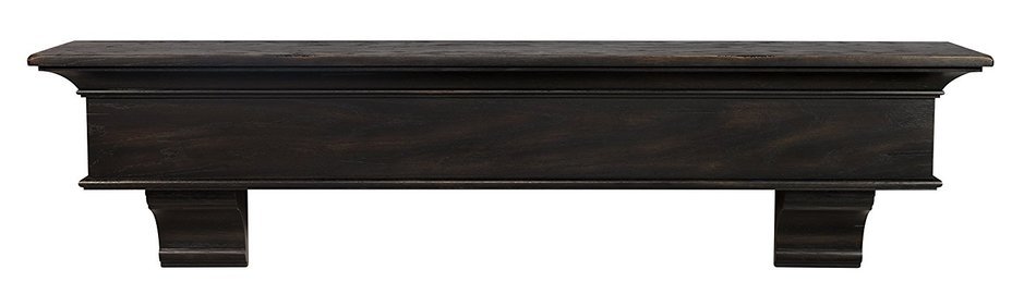 Pearl Mantels 424-60-20 Manhattan Espresso 60" Mantel Shelf N6