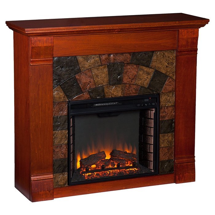 Southern Enterprises Elkmont Electric Fireplace N5