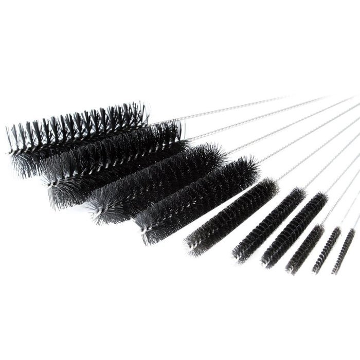 Sankuwen Tube Nylon Brush Set - Spray Tube Brush 10pc