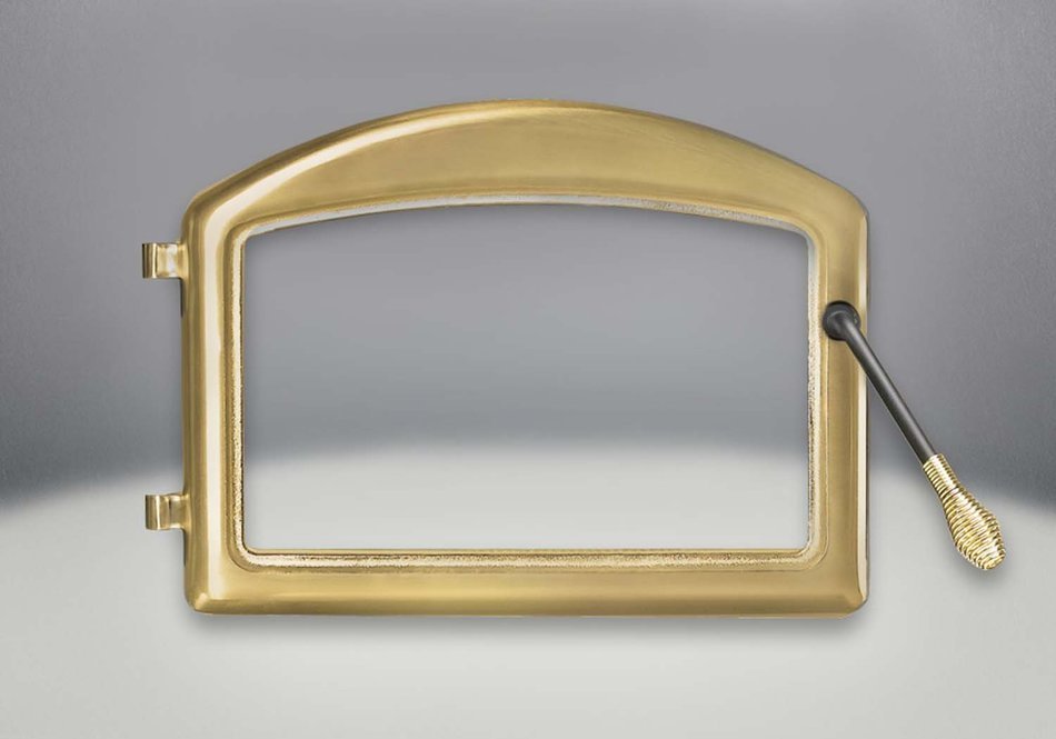 Napoleon 1101M Oakdale Series Wood Insert, Gold Plated Door, Black Surround and Black Trim Kit (32 X 44.5 Inches) N5
