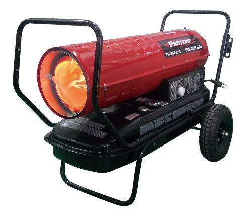 125,000 BTU Kerosene Forced Air Heater with Thermostat