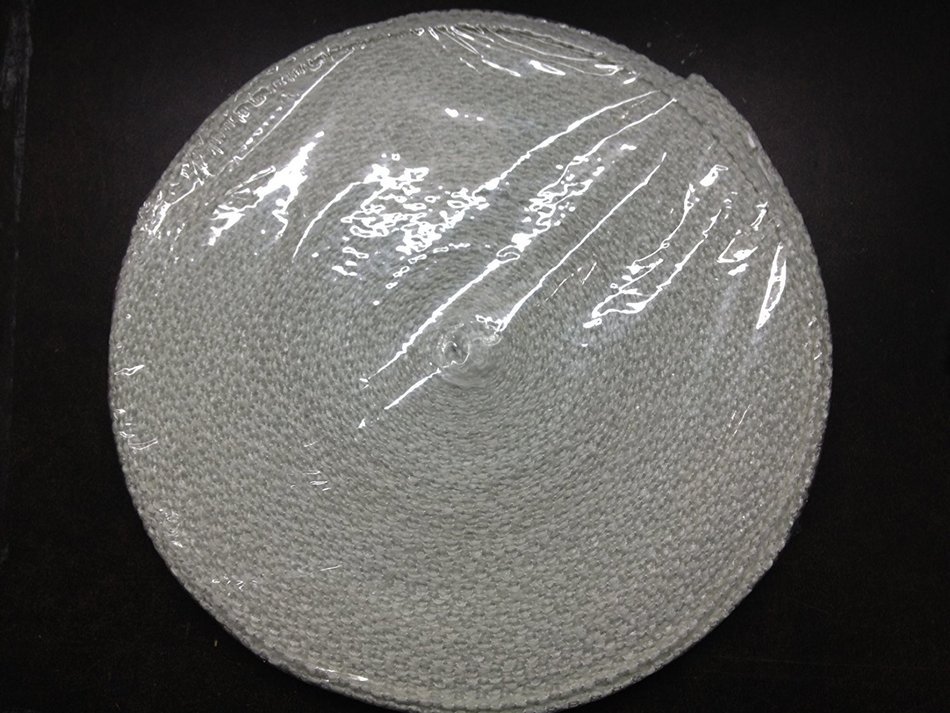 Wood Stove Door Gasket, Fiberglass Rope Seal. Flat 1/8" x 3" wide x 100 ft. roll