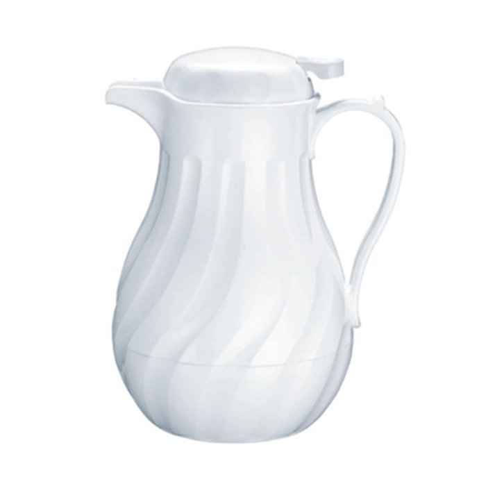 Update International (F3022/40) 42 Oz. Insulated White Swirl Carafe, Set of 3