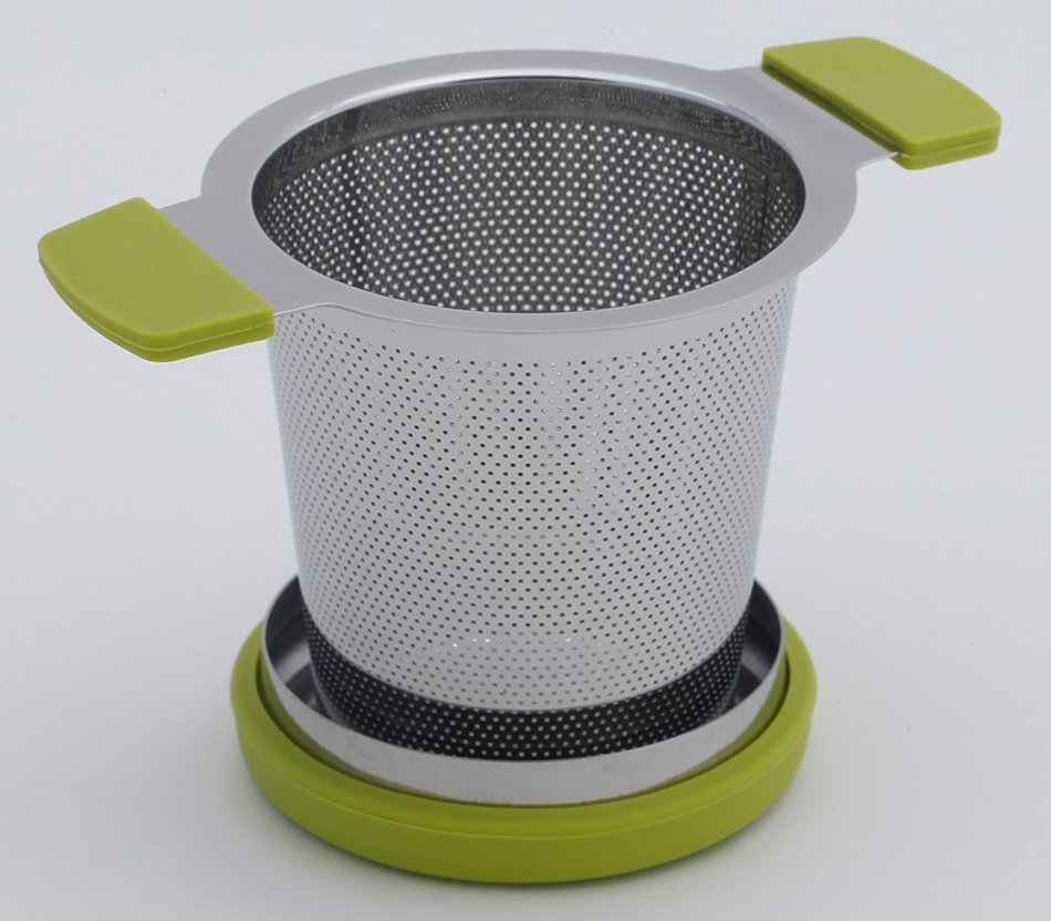 Tea Infuser with 304 Stainless Steel Extra Fine Mesh &ndash; Brew, Strain, & Steep in Cup &ndash; Perfect for Single Cup Teavana... N2