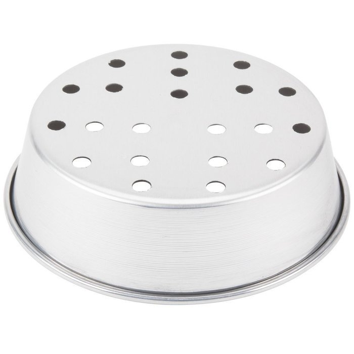 American Metalcraft A90072P 7" x 2" Perforated Standard Weight Aluminum Tapered / Nesting Pizza Pan