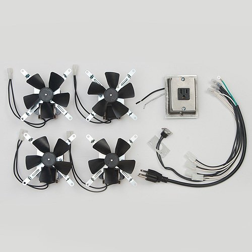Montigo RFK1007 Fireplace Fan Blower Complete Kit **New Original