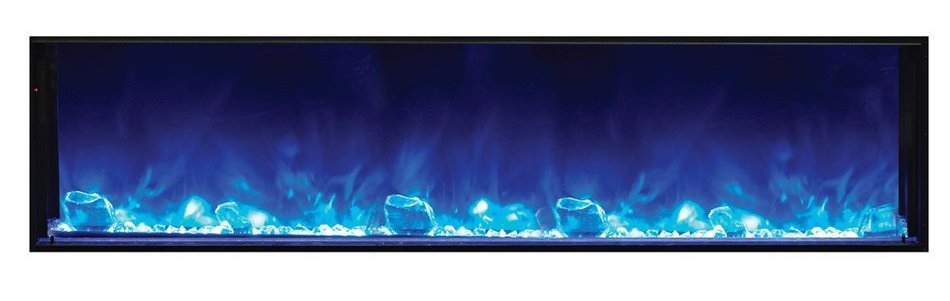 Amantii BI-60-DEEP - 60" wide x 12" deep - Electric Fireplace N9