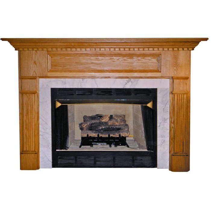 Agee Woodworks Bristol Wood Fireplace Mantel Surround