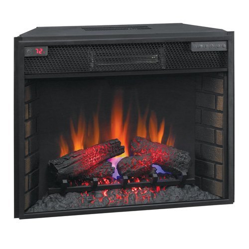 Classic Flame Classic Flame 28 in. Infrared Quartz Heater Insert with Remote, 29.13 in.