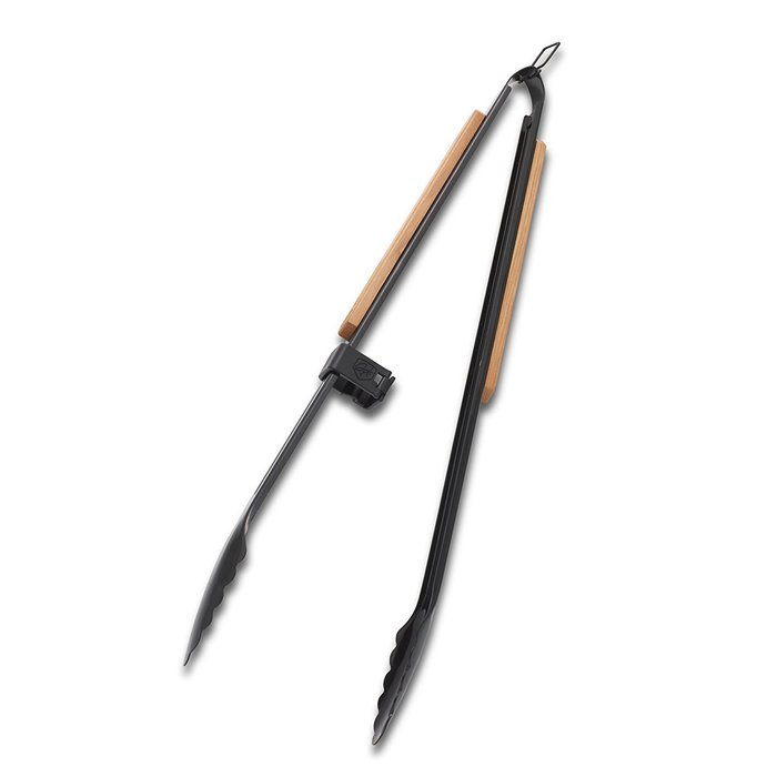 Guy Fieri 5127543 Barbecue Nonstick Wood Tongs