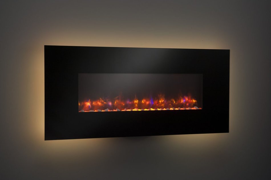 GreatCo Gallery Series Built-in Electric Fireplace, 70-Inch N15