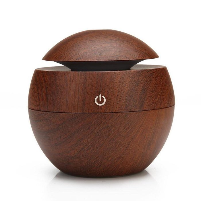 QH Mini Wooden Grain Bamboo Air Diffusers For Office Home Car and Baby