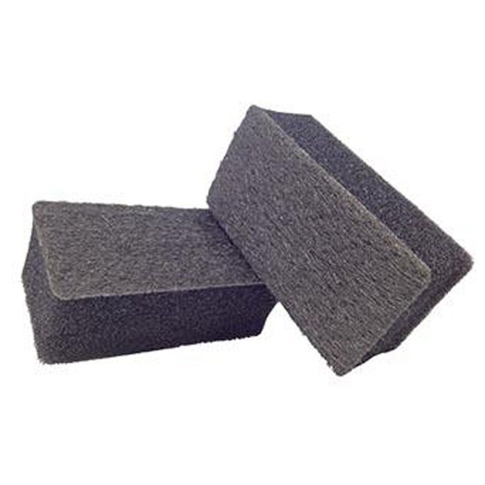 Fireplace and Stove Creosote Glass Cleaner - Chemical Free (2 pads)