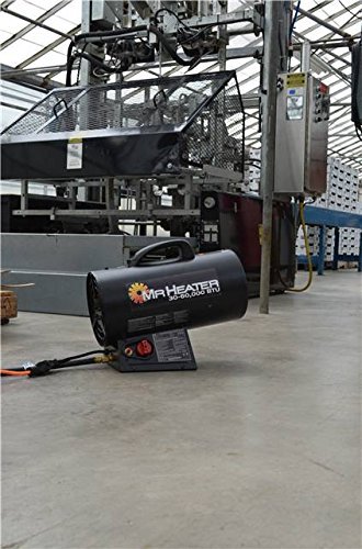 Mr. Heater MH60QFAV 60,000 BTU Portable Propane Forced Air Heater N2
