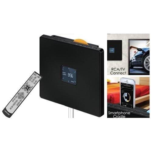 CrystalView Wireless Bluetooth, CD, MP3, FM Radio, Digital Audio Stereo Speaker