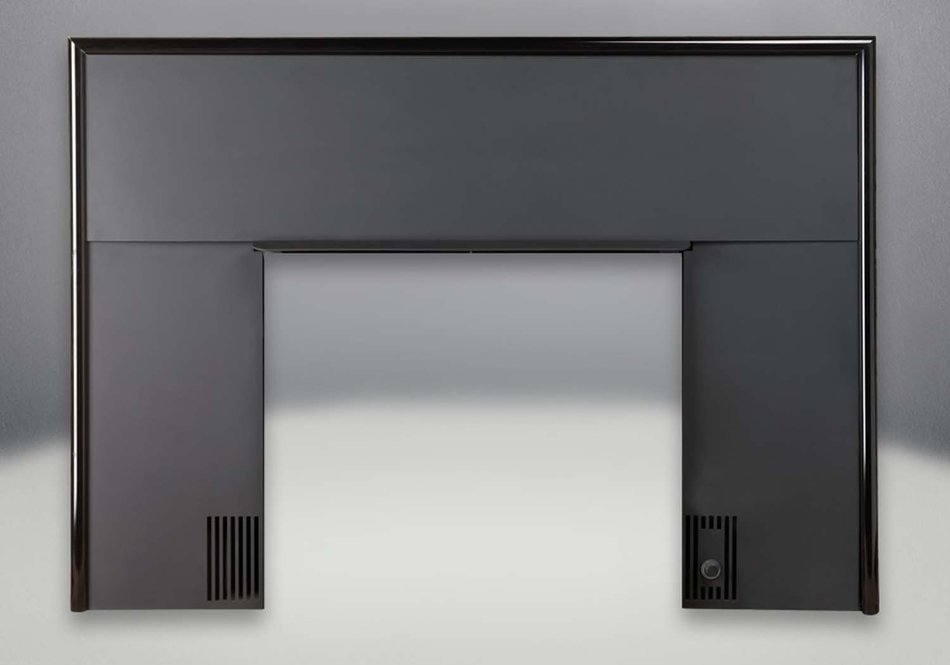 Napoleon 1101M Oakdale Series Wood Insert, Gold Plated Door, Black Surround and Black Trim Kit (32 X 44.5 Inches) N7