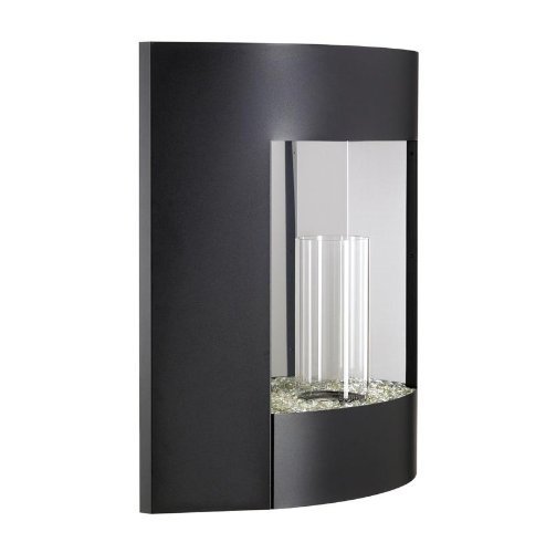 Inspiration Gel Fueled Fireplace in Black