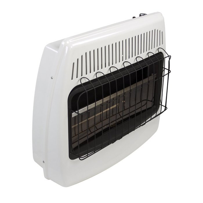 Dyna-Glo BF30PMDG 30,000 BTU Liquid Propane Blue Flame Vent Free Wall Heater N3