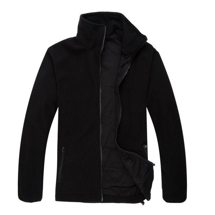 Hanxue Mens Hiking Ski Jacket Softshell 3 in 1 Hiking Raincoat Plus Size Men Waterproof Sportswear with Removable... N6