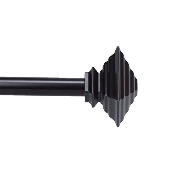 Classic Quad Curtain Rod and Hardware Set Size: 48" - 84" W