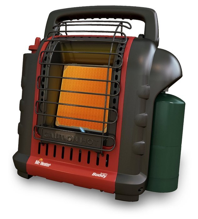 Mr. Heater F232025 MH9BX Buddy 4,000-9,000-BTU Portable Radiant Heater, California Only