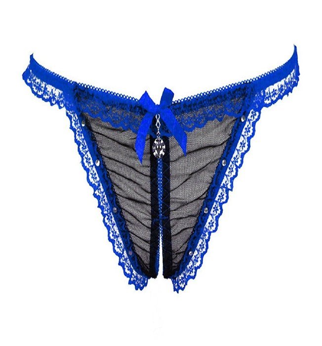 Underwear, PHOTNO Female Perspective Diamond Lace Panties Underwear Low Rise Thong