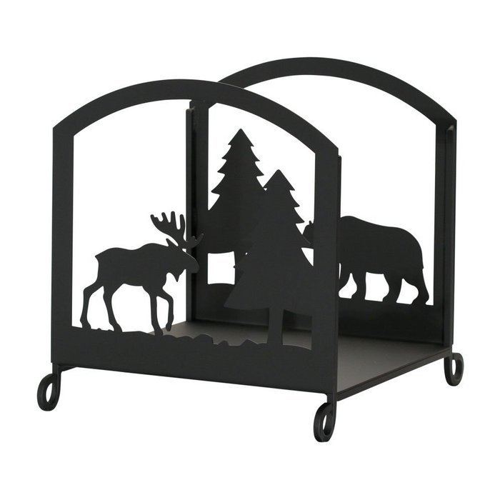 Moose & Bear Wood Rack N2