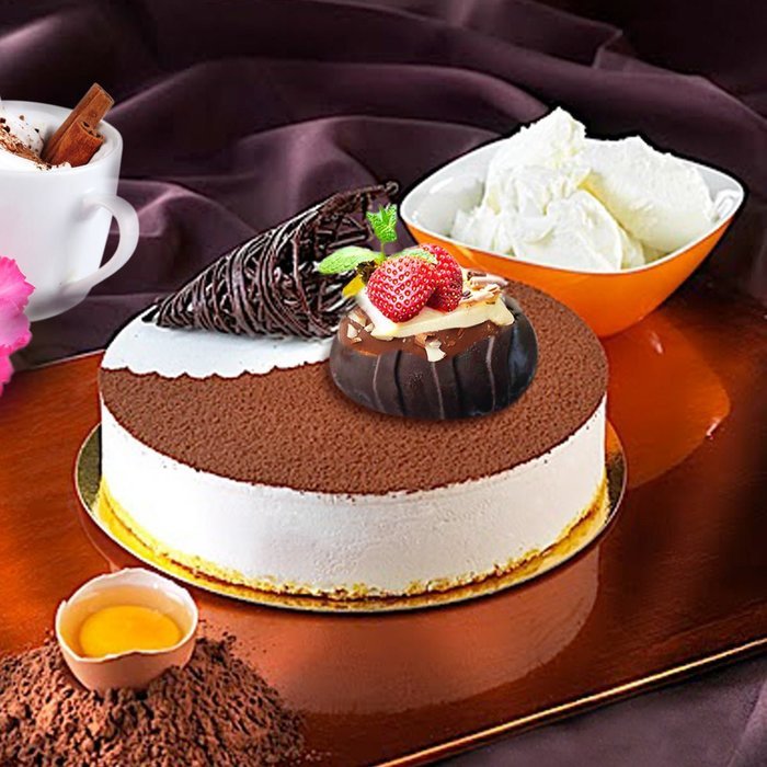 Ckeyin 6-Cavity Egg Shaped Silicone Cake Mold Chocolate Baking Tool