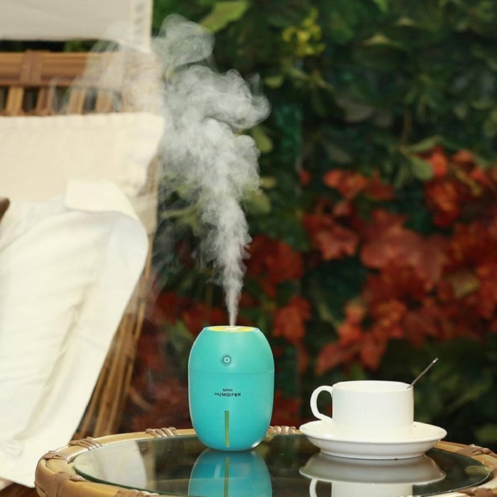 Portable Mini Humidifier USB Air Purifier Atomizer for Home and Office Lemon Look N12