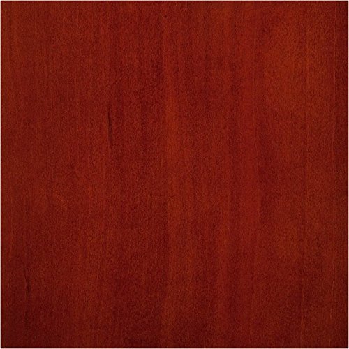 Bowery Hill Electric Fireplace with Bookcases in Mahogany N8