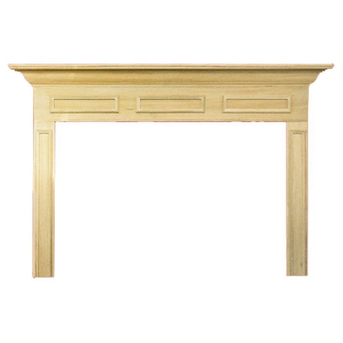 Litchfield II MDF Primed Fireplace Mantel Surround Fireplace Insert Size: 36"