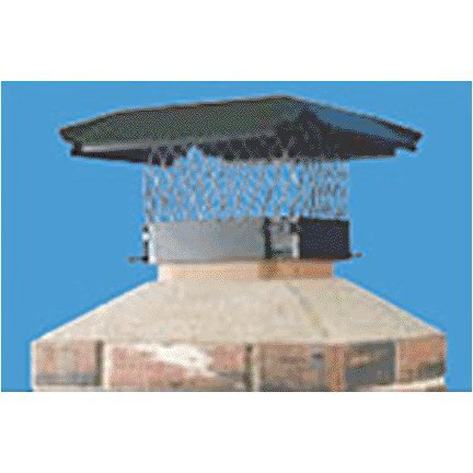 13X13 DRAFT KING STAINLESS STEEL PAINTED CHIMNEY CAP